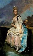 MARQUISE D'HERVEY SAINT DENYS   Raimundo de Madrazo y  Garreta